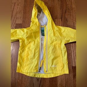 LL BEAN rain coat